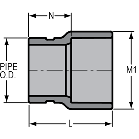 Grooved Coupling Adapter
